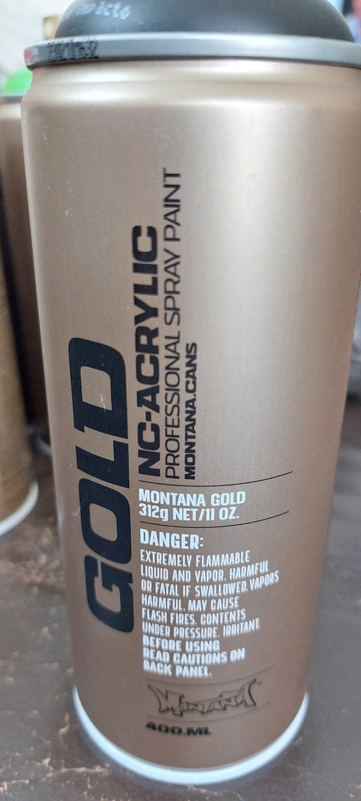 Montana Cans Gold S9000 Spuitbus, Ophalen of Verzenden, Nieuw, Overige typen