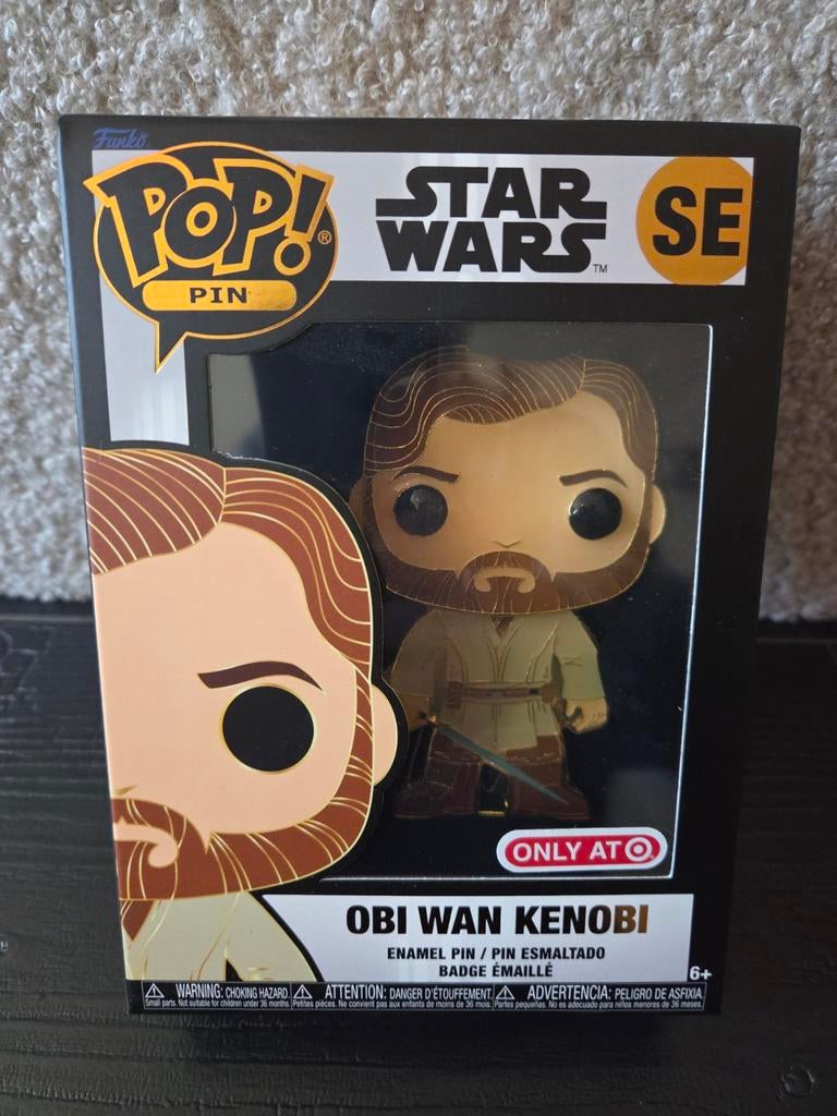 Funko Pop! Pin Star Wars Obi-Wan Kenobi, Verzamelen, Ophalen of Verzenden