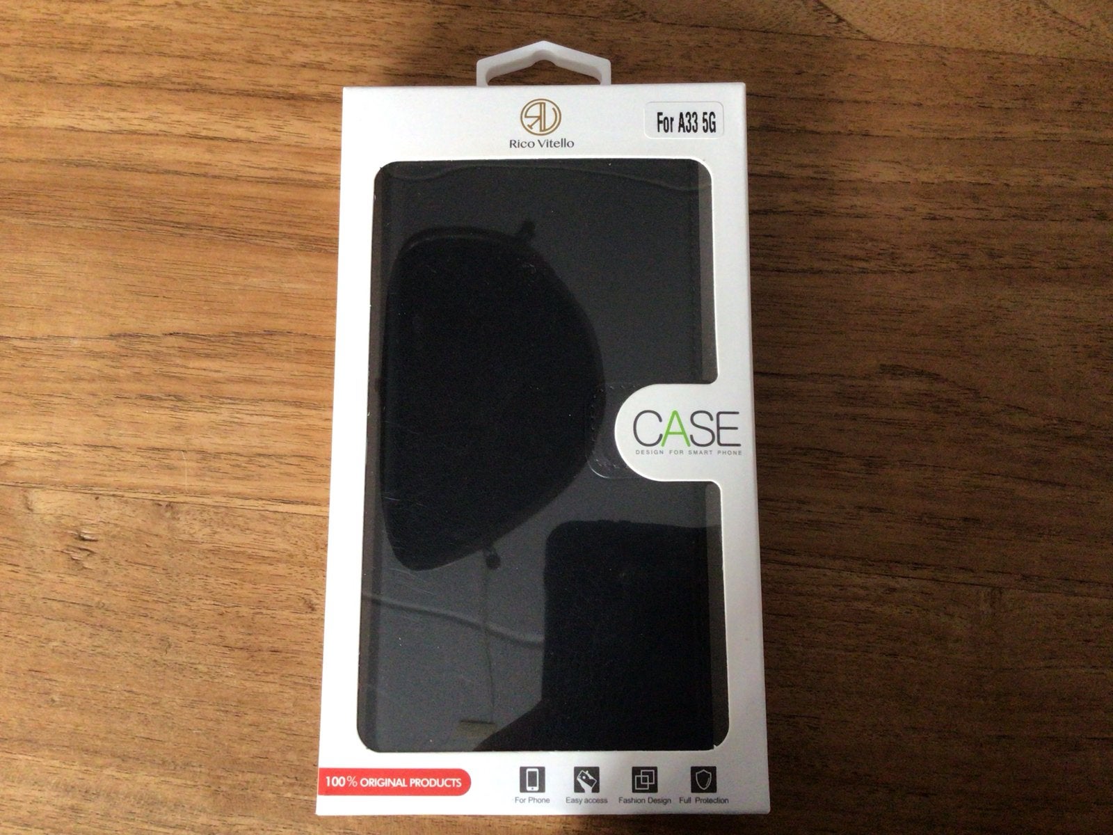 Rico Vitello Flipcase voor Samsung A33 5G - Zwart, Ophalen of Verzenden, Nieuw, Flipcase
