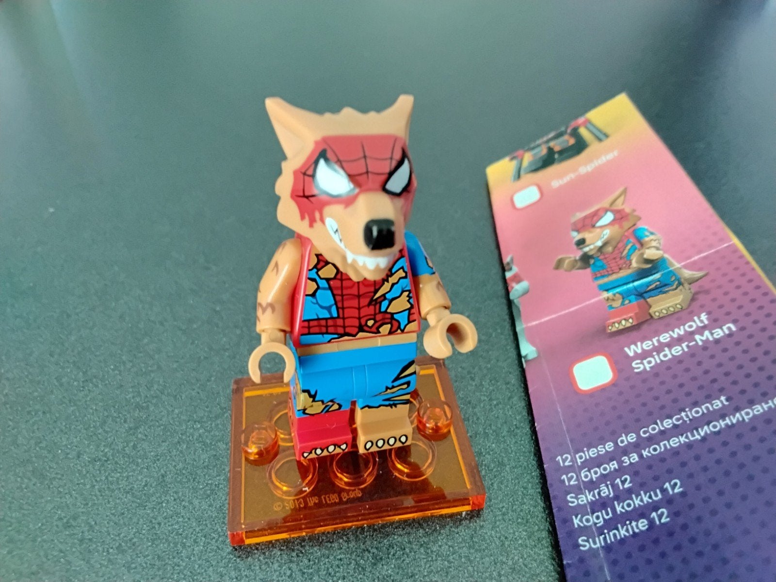 LEGO Werewolf Spider-Man Minifiguur, Ophalen