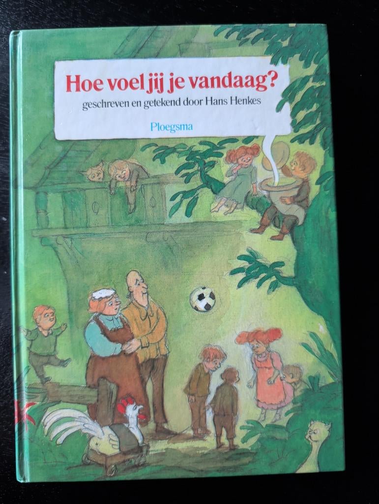Hoe voel jij je vandaag? - Hans Henkes (Ploegsma), Ophalen of Verzenden, Zo goed als nieuw, Hans Henkes, Fictie algemeen