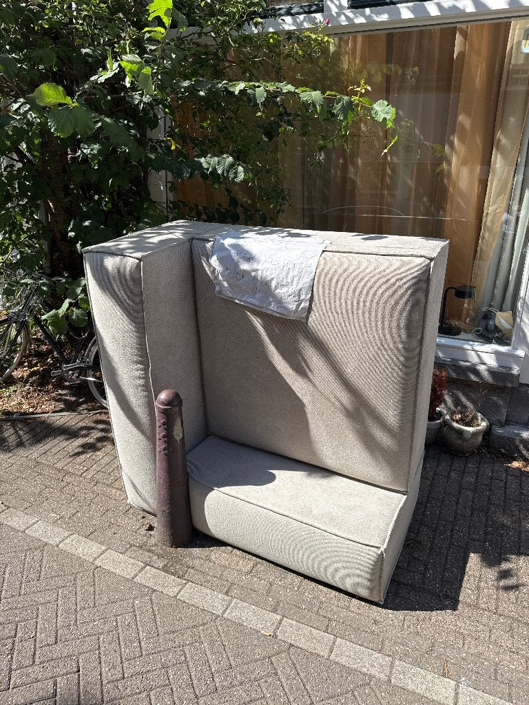 Deel Nous hoekbank - Wehkamp, Ophalen, Zo goed als nieuw, Eenpersoons, Minder dan 150 cm