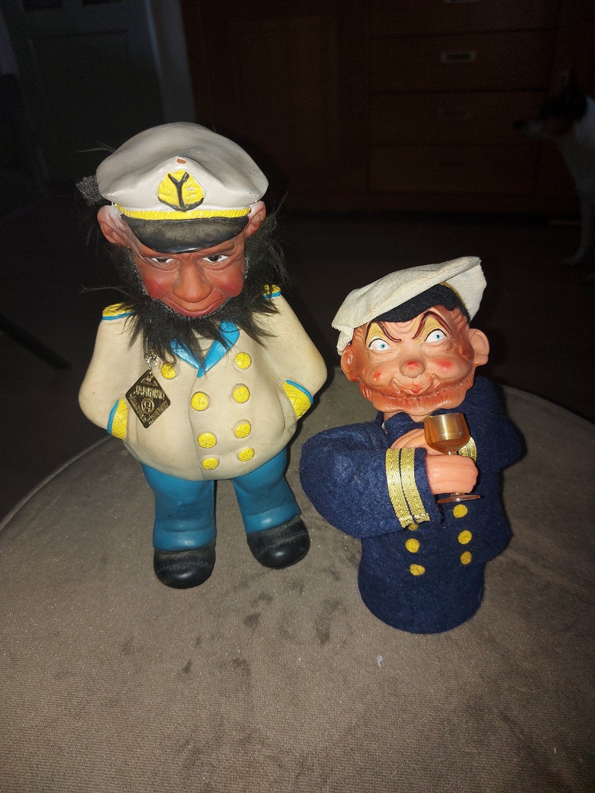 Originele Heico Pop Matroos en Kapitein - Vintage Beeldjes, Ophalen of Verzenden, Gebruikt