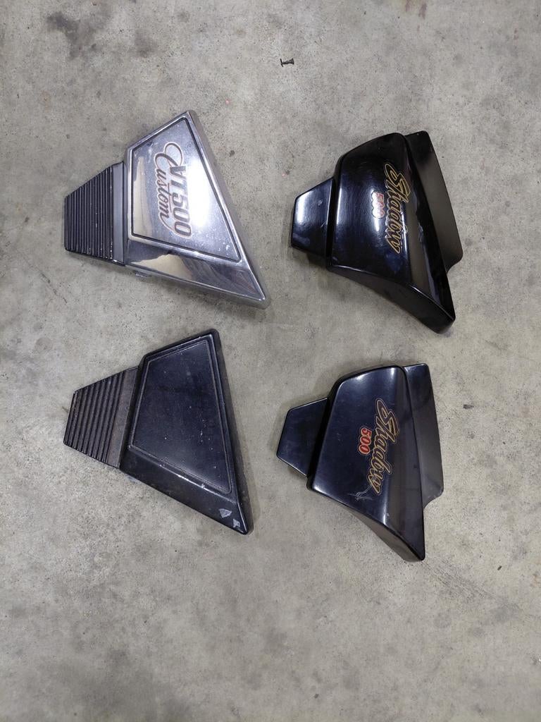 Zijkap Honda Shadow 500, Gebruikt, Honda, Ophalen of Verzenden, Nvt