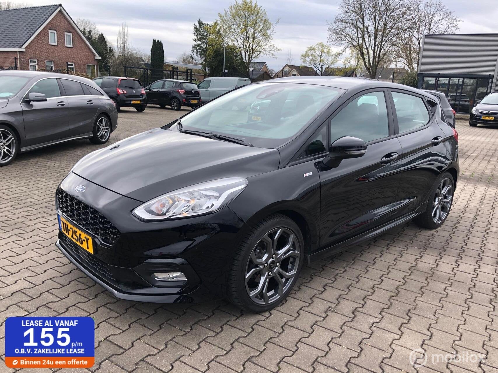 Ford Fiesta 1.0 EcoBoost ST-Line Carplay Clima Cruise N.a.p, Voorwielaandrijving, Gebruikt, Origineel Nederlands, Bedrijf