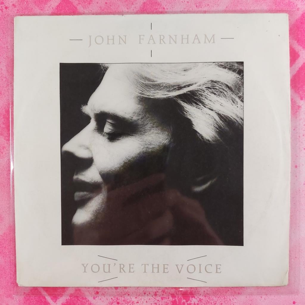 John Farnham Youre the voice single.                  Star45, Inclusief binnenhoes, Ophalen of Verzenden, Gebruikt, Pop