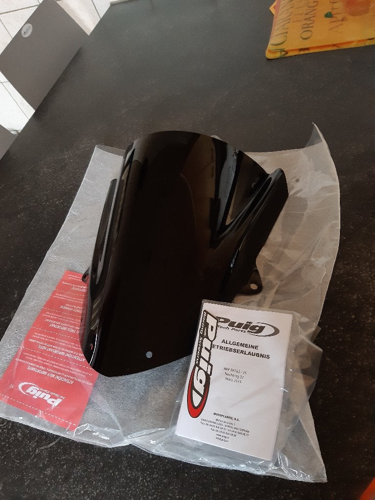 Kawasaki ZX6-R 2019 kuipruit PUIG, Ophalen of Verzenden, Gebruikt