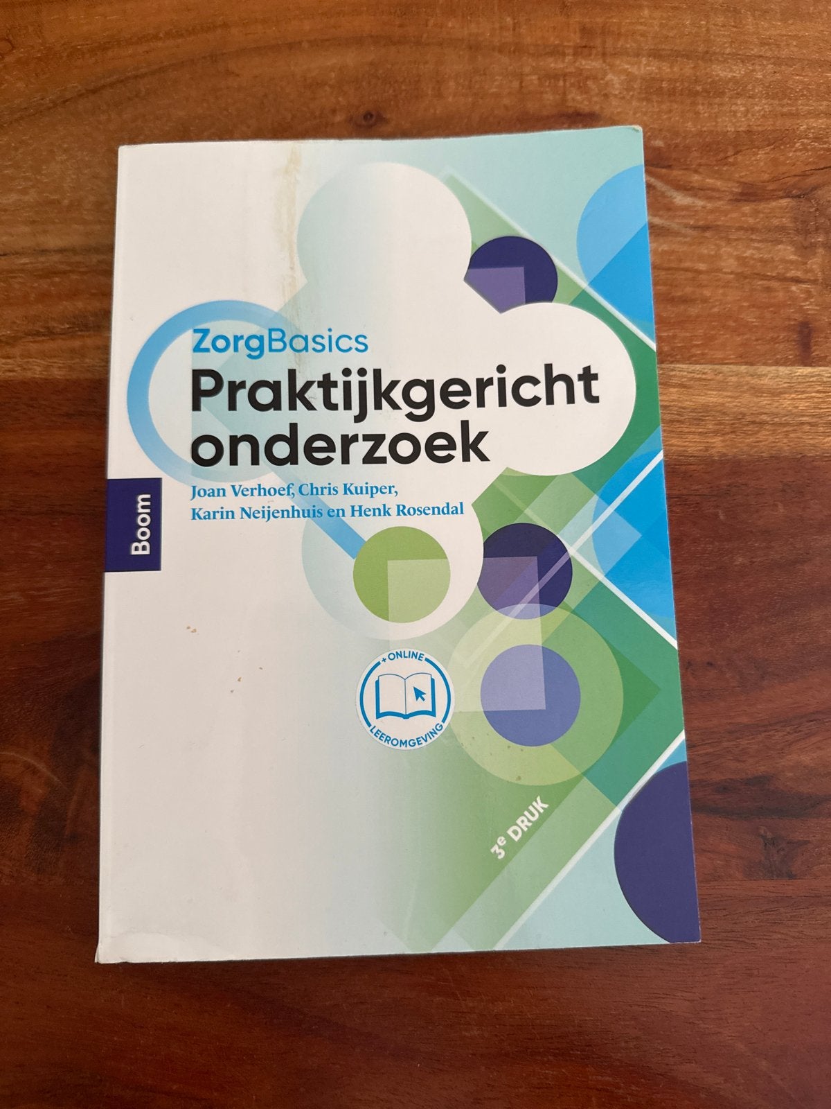 ZorgBasics Praktijkgericht onderzoek 3e druk, Boeken, Ophalen of Verzenden, Gamma, Zo goed als nieuw, HBO