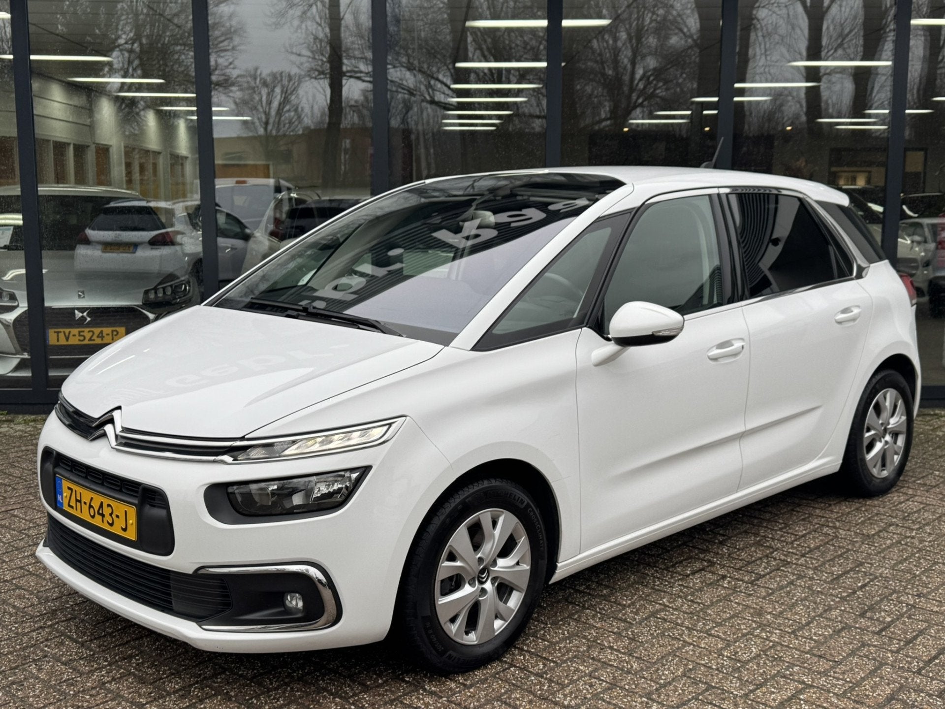 Citroën C4 Spacetourer 1.5 BlueHDI Business*Navi*ECC*ACC*EX, Auto's, Voorwielaandrijving, Gebruikt, 4 cilinders, Wit