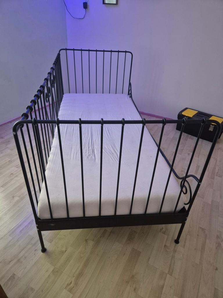 Nog een goed 1 persoons meiden bed tekoop, Ophalen, Gebruikt, 180 cm of meer, 100 cm of meer