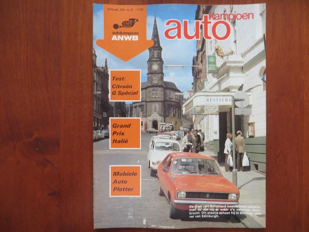 Autokampioen 37 1974 Citroën GSpécial, PRV V6, Ophalen of Verzenden, Nieuw, Citroën