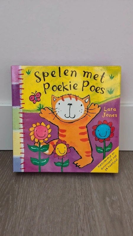 Spelen met Poekie Poes + dominospel, Ophalen of Verzenden, Nieuw, Puzzelen