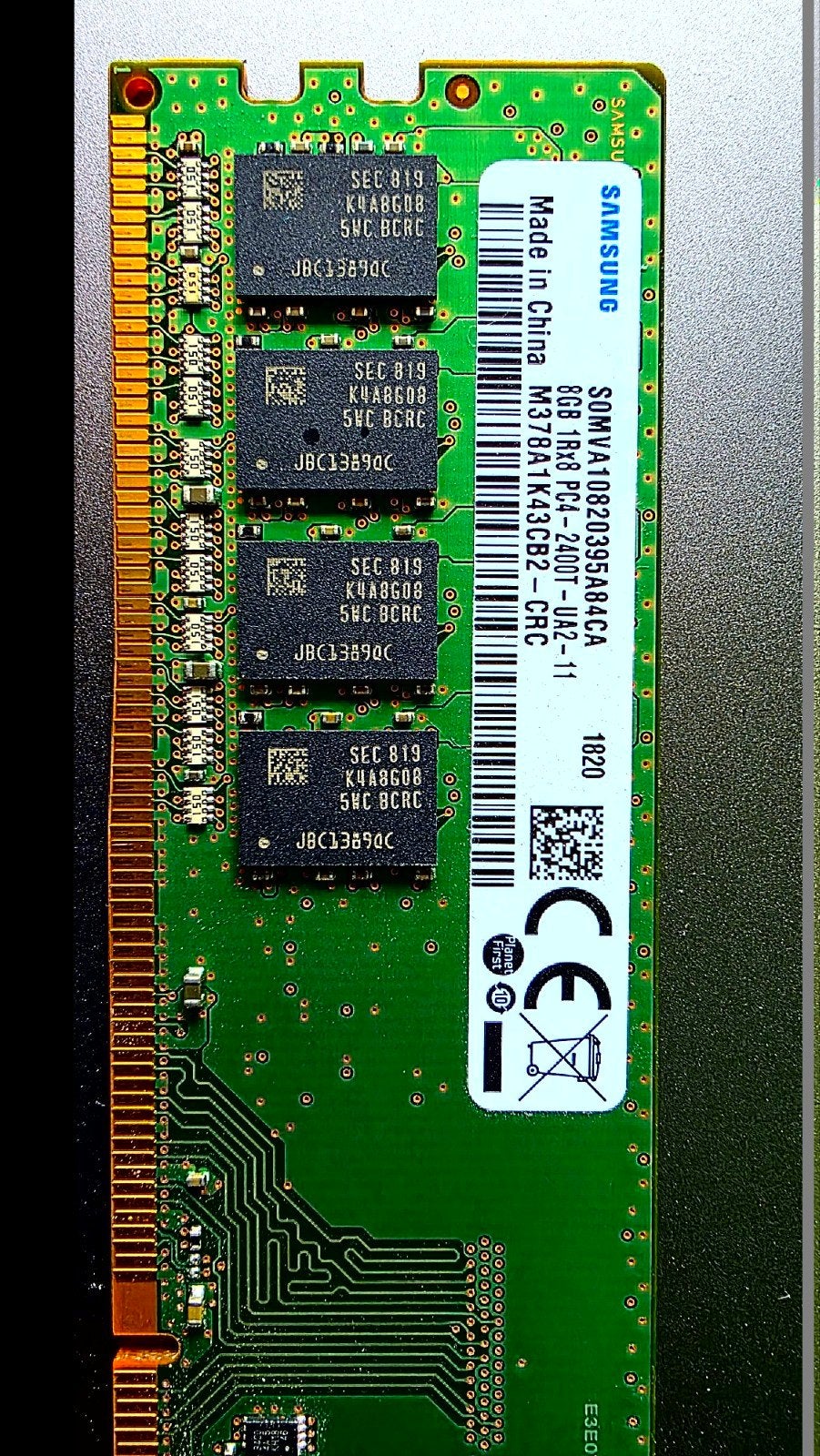 Samsung DDR4 RAM Geheugenmodules - 8GB en 4GB, Computers en Software, RAM geheugen, Server, DDR4, 8 GB, Ophalen of Verzenden