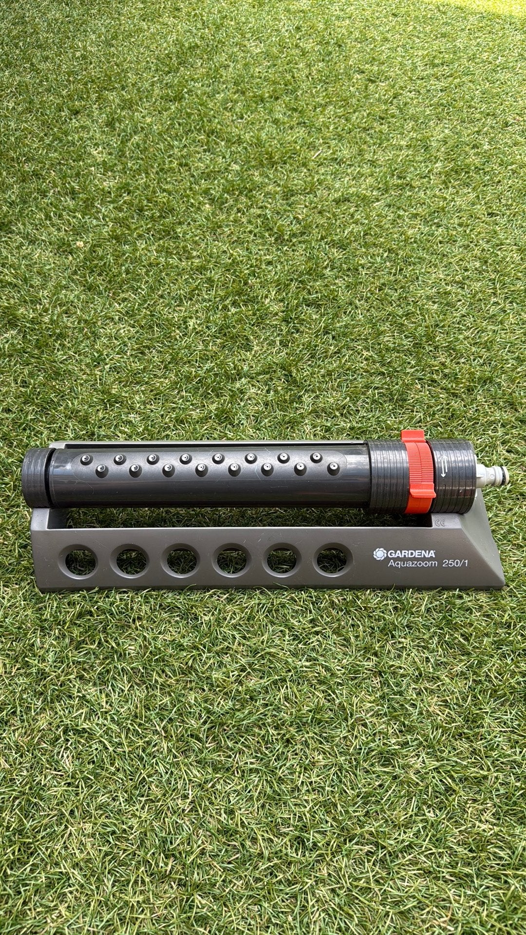 Gardena AquaZoom 250/1 Zwenksproeier, Ophalen of Verzenden, Zo goed als nieuw, Zwenksproeier