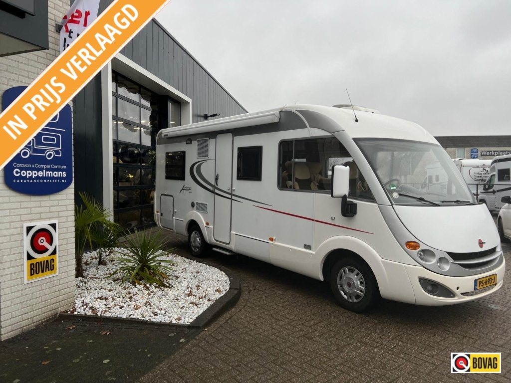 Bürstner Aviano 684 I Schotel, Luifel, Fransbed, TV, Caravans en Kamperen, Integraal, Fiat, ABS, Bedrijf