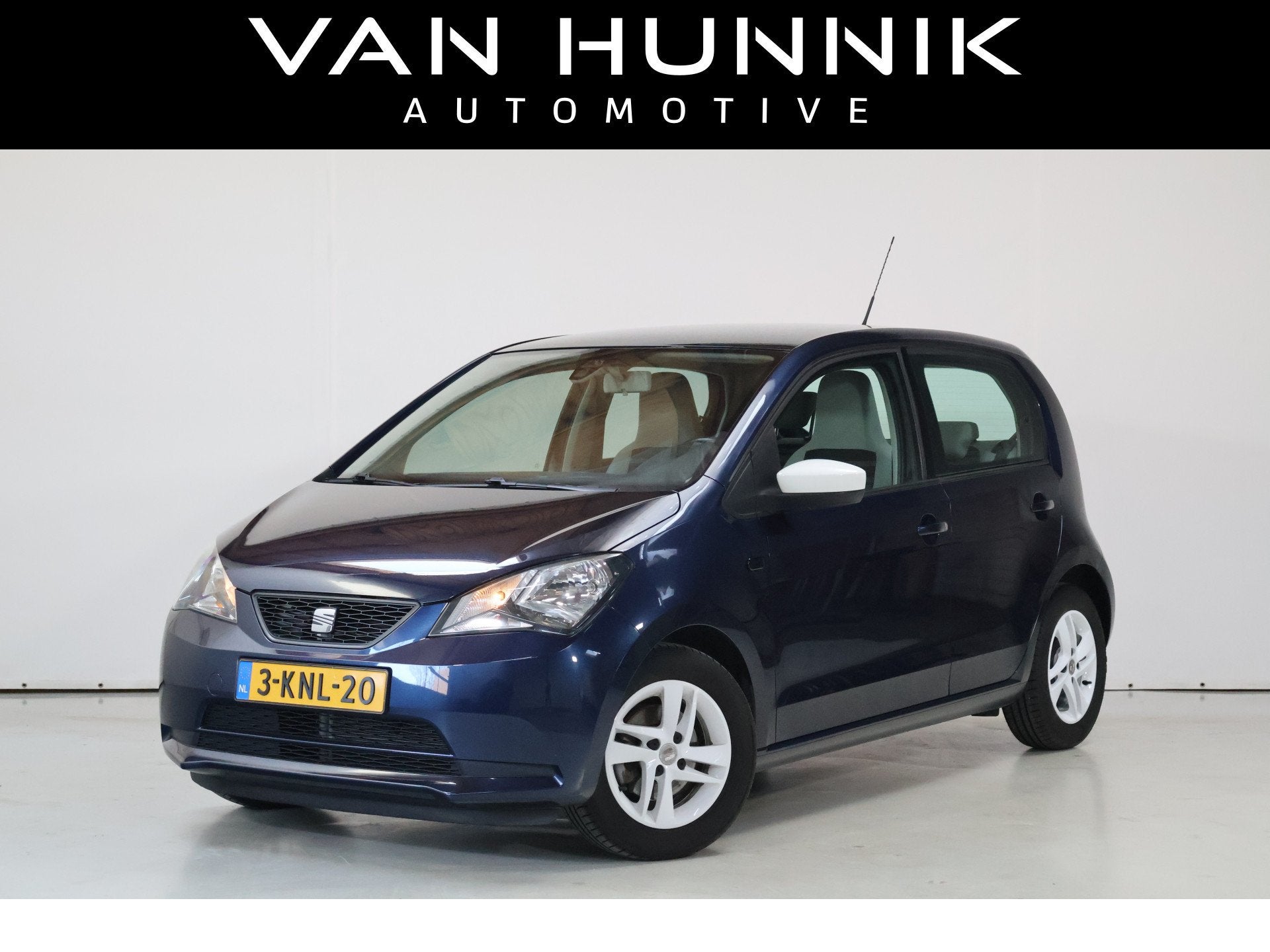 SEAT Mii 1.0 @Mii Airco | NL-Auto | NAP (bj 2013), Voorwielaandrijving, Euro 5, Stof, Gebruikt