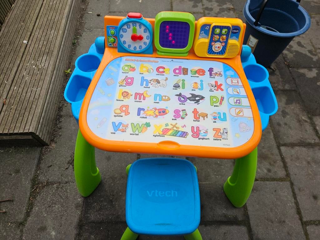 V tech speeltafel, Ophalen of Verzenden, Gebruikt