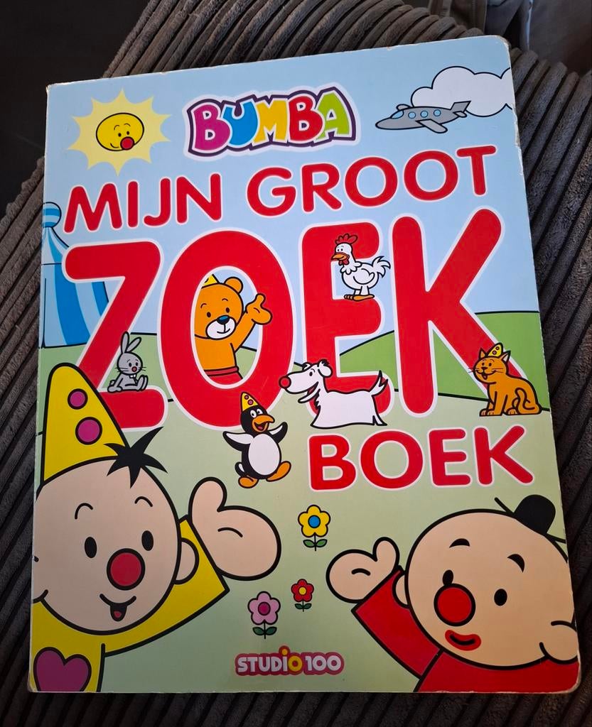 Bumba Mijn Groot Zoekboek, Ophalen, Gelezen, Uitklap-, Voel- of Ontdekboek