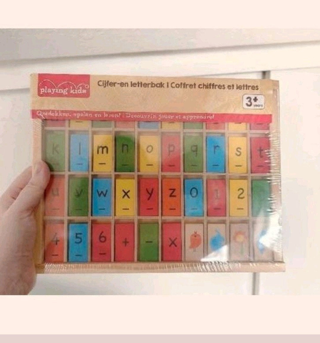 Cijferbak letterbak cijferdoos letterdoos nieuw, Ophalen, Nieuw