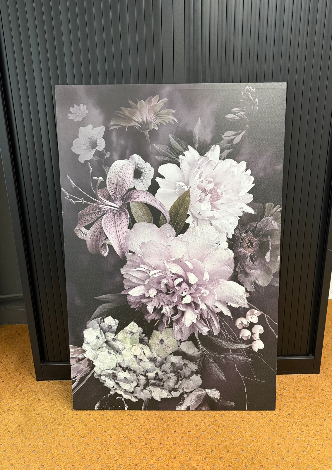 Groot schilderij / wanddecoratie / foto bloemen op canvas, Ophalen, 75 cm of meer, 50 tot 75 cm, Print