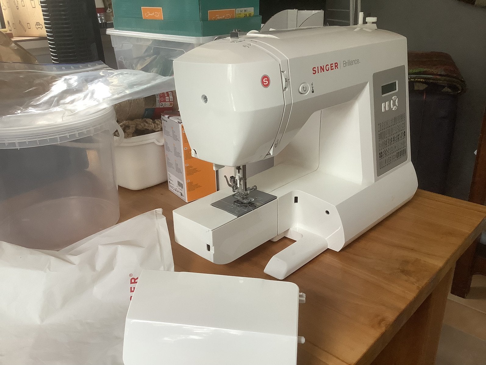 Singer naaimachine, Ophalen, Zo goed als nieuw, Naaimachine, Singer