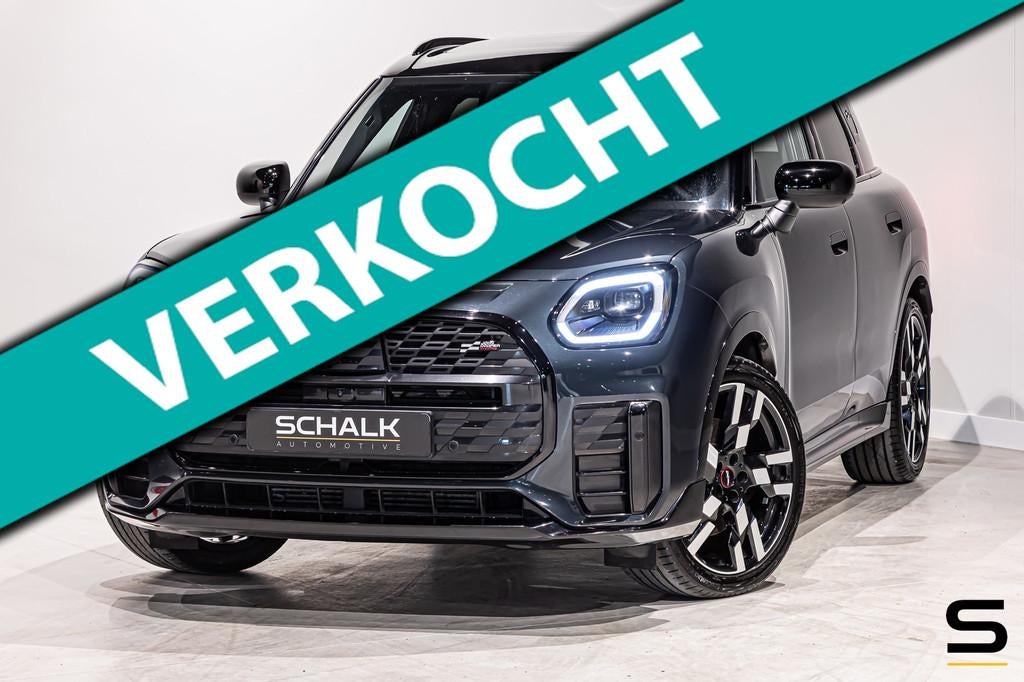 Mini Mini Countryman 1.5 C John Cooper Works XL|Pano|FullOpt, Auto's, Mini, Zwart, Bedrijf, Nieuw, 3 cilinders