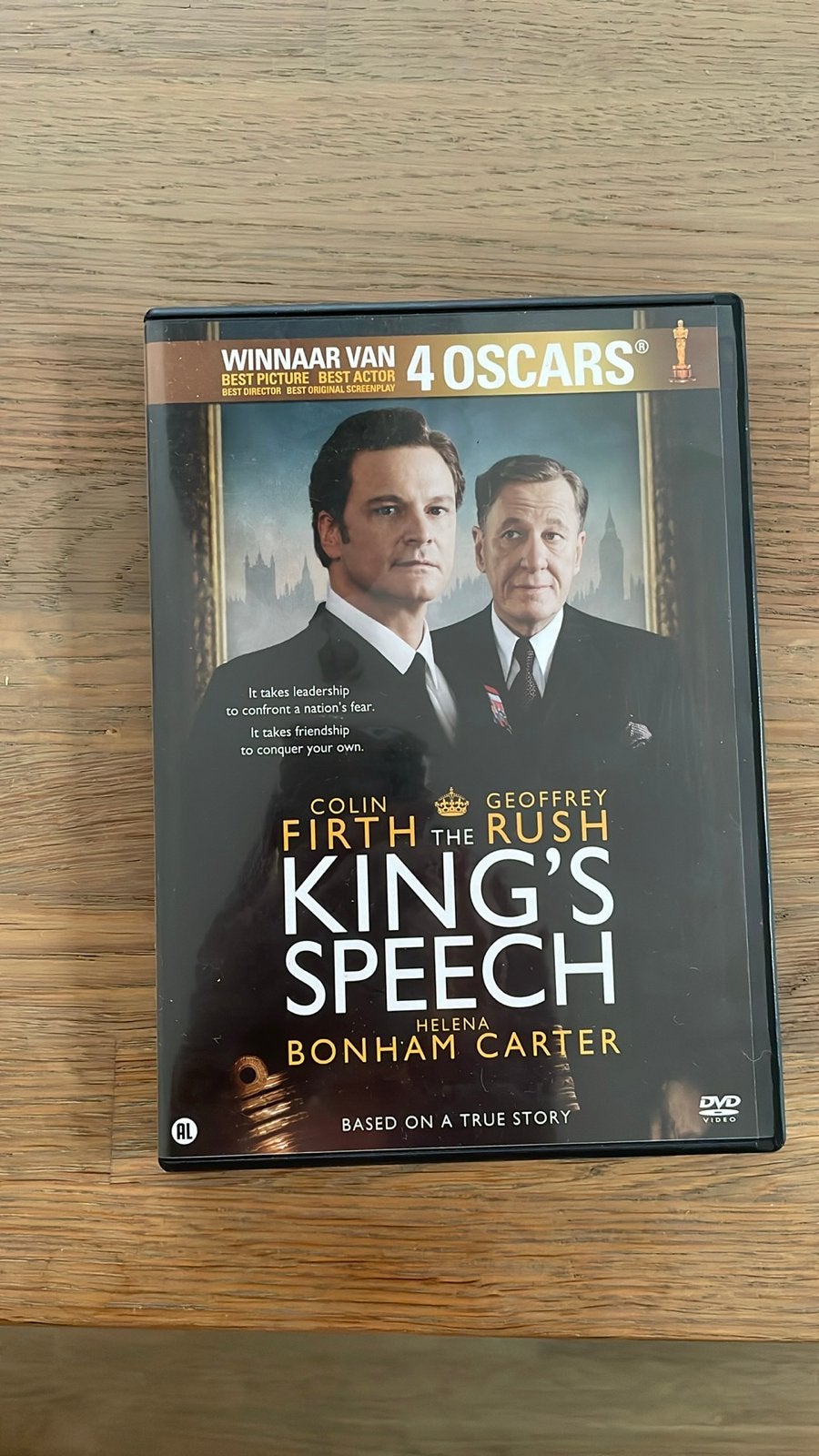 The King's Speech DVD - Winnaar 4 Oscars, Vanaf 12 jaar, Ophalen of Verzenden, Gebruikt, Historisch of Kostuumdrama