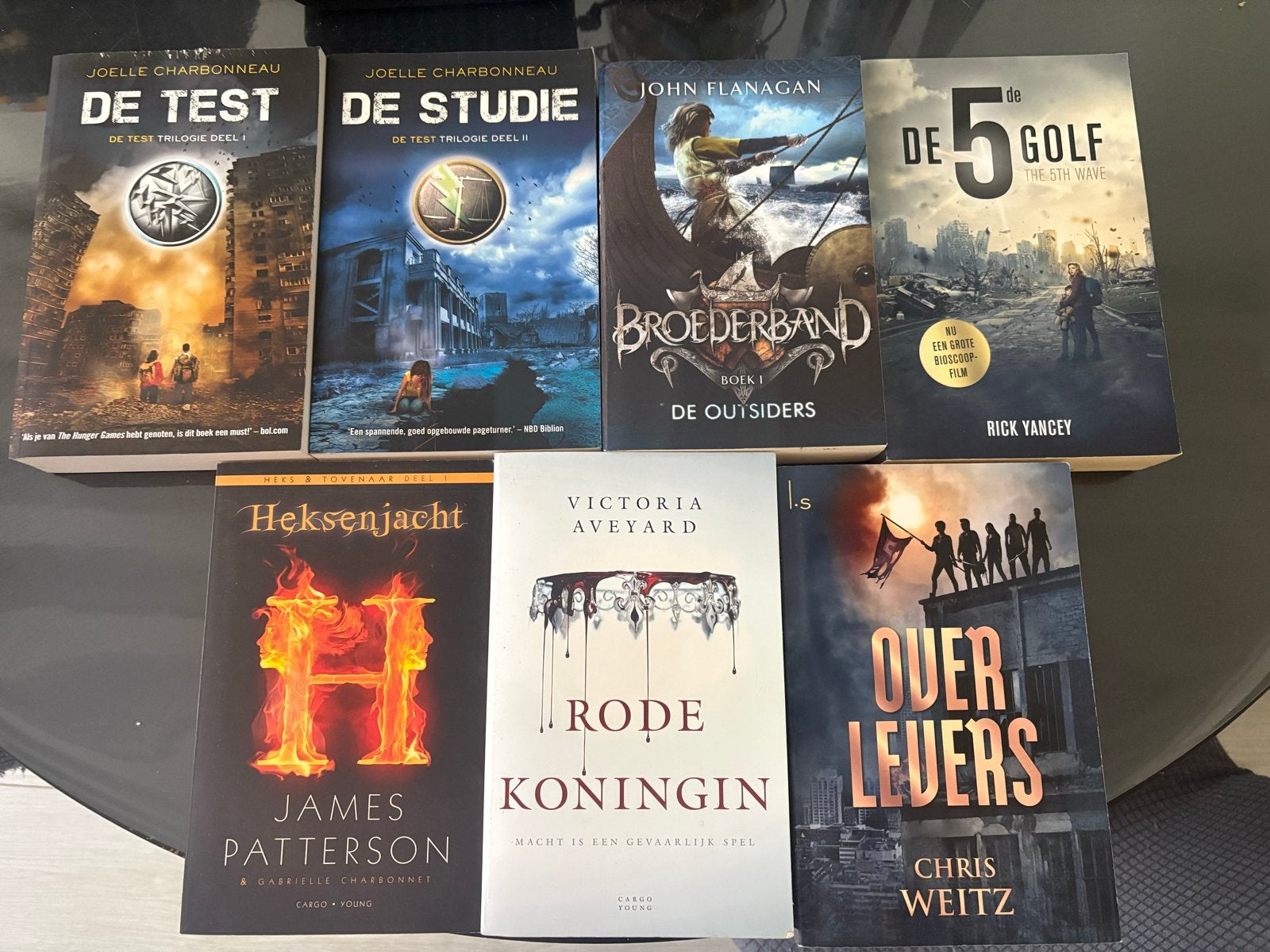 Verschillende jeugdboeken: De Test, De 5e Golf en meer, Ophalen of Verzenden, Gelezen