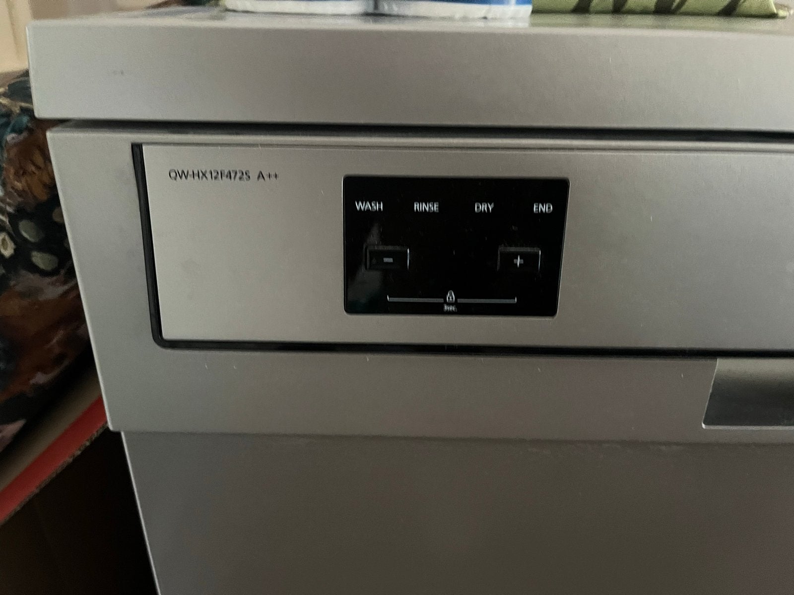 Sharp QW-HX12F472S A++ Vaatwasser, Ophalen, Gebruikt, 60 cm of meer, Energieklasse A of zuiniger