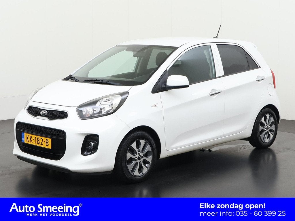 Kia Picanto 1.0 CVVT ComfortPlusLine Navigator | Camera | Li, Auto's, Voorwielaandrijving, 12 maanden, Stof, Gebruikt