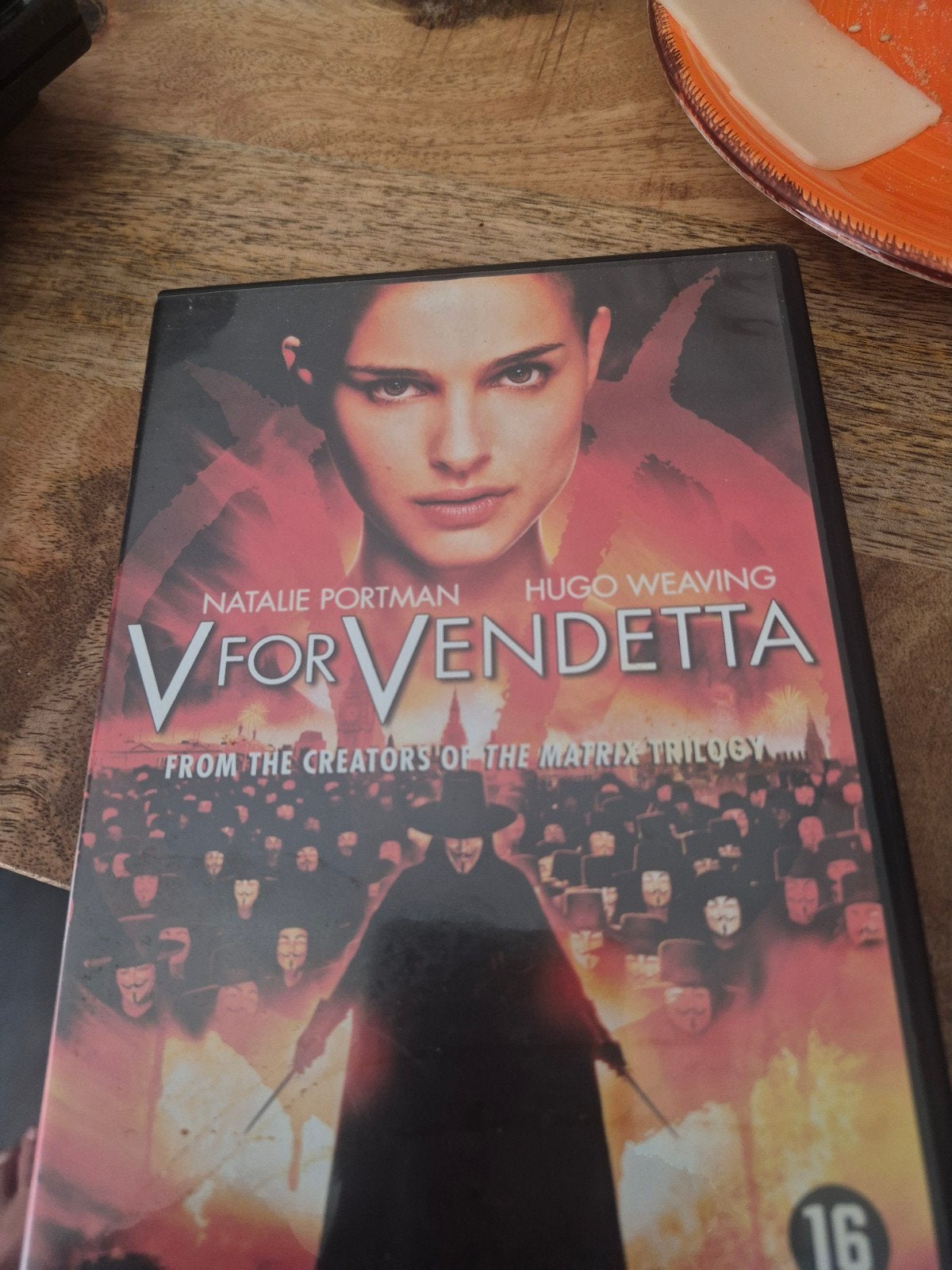 V for Vendetta DVD - Actiethriller met Natalie Portman, Vanaf 16 jaar, Nederlands, Actiethriller, Ophalen of Verzenden