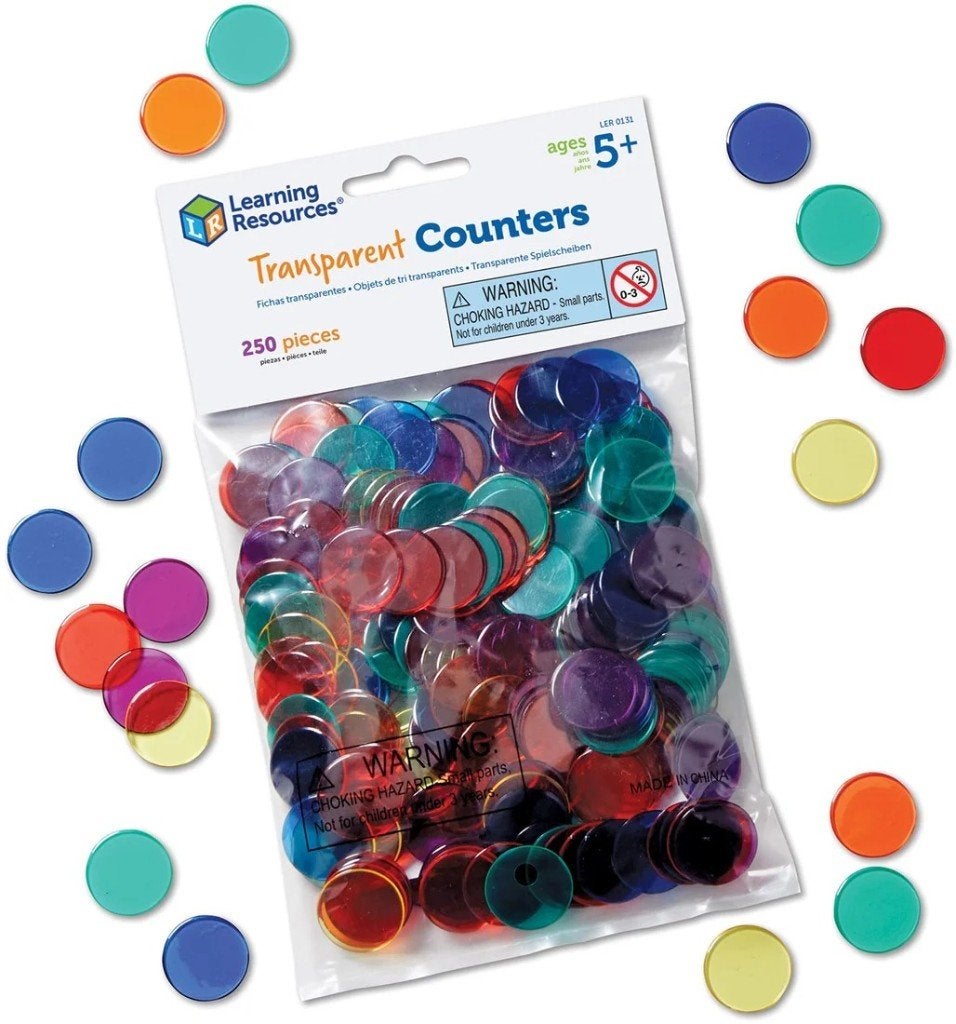 Learning Resources Transparante fiches 250 stuks - nieuw, ., Ophalen of Verzenden, Learning Resources, .