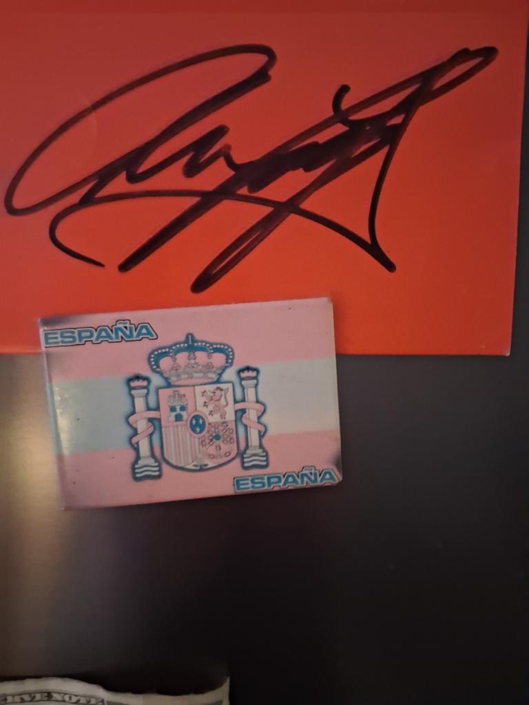 Orgineel arie luyendijk handtekening, Verzamelen, Automerken, Motoren en Formule 1, Ophalen of Verzenden, Zo goed als nieuw, Auto's