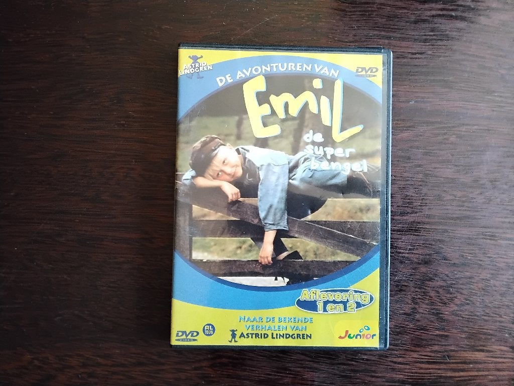 Emil de super bengel aflevering 1 en 2, origineel, Avontuur, Alle leeftijden, Ophalen of Verzenden, Zo goed als nieuw