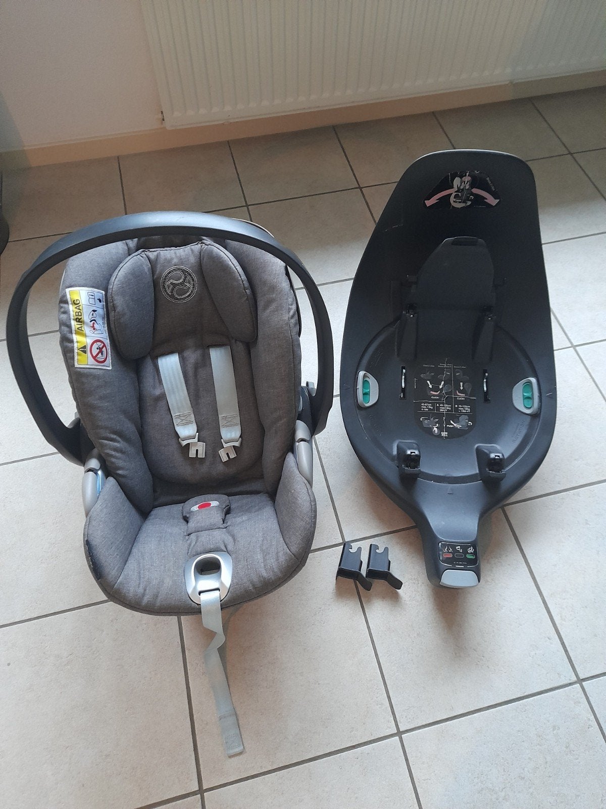 cybex i size cloud z met 360 graden isofix, Kinderen en Baby's, Autostoeltjes, Overige merken, Zo goed als nieuw, Isofix, 0 t/m 13 kg