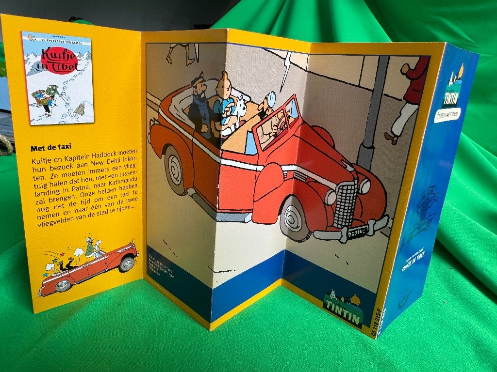 Modelautootjes uit de strip Kuifje, Ophalen of Verzenden, Zo goed als nieuw, Auto, Overige merken