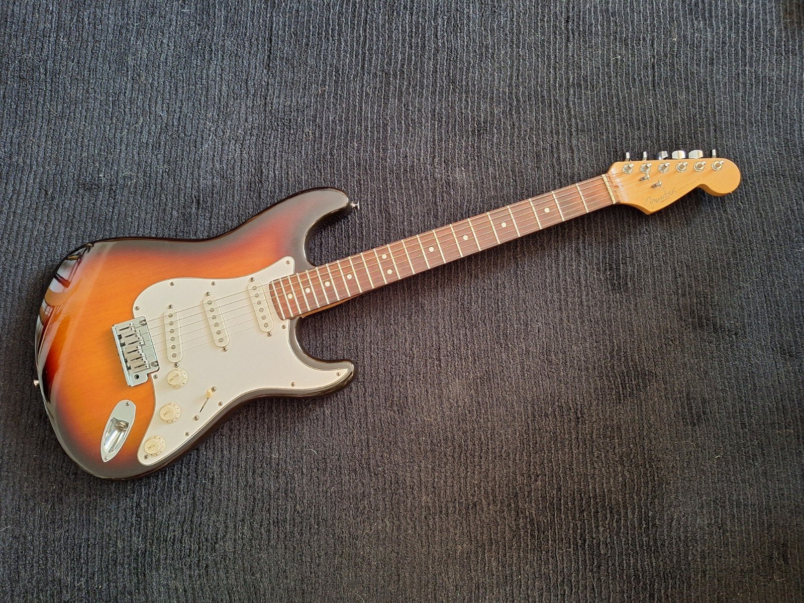 Fender Stratocaster 1996 USA, Ophalen, Zo goed als nieuw, Solid body, Fender