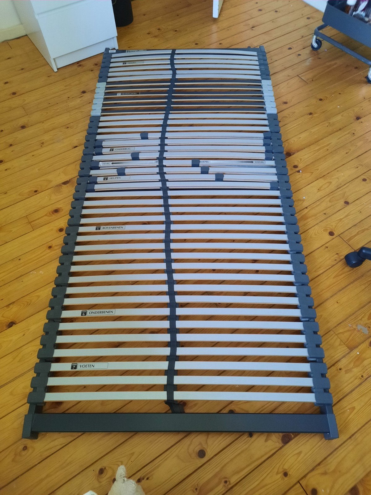 Lattenbodem Bossflex 600 VL Beter bed 90200, Huis en Inrichting, Ophalen, Zo goed als nieuw, Eenpersoons, 90 cm
