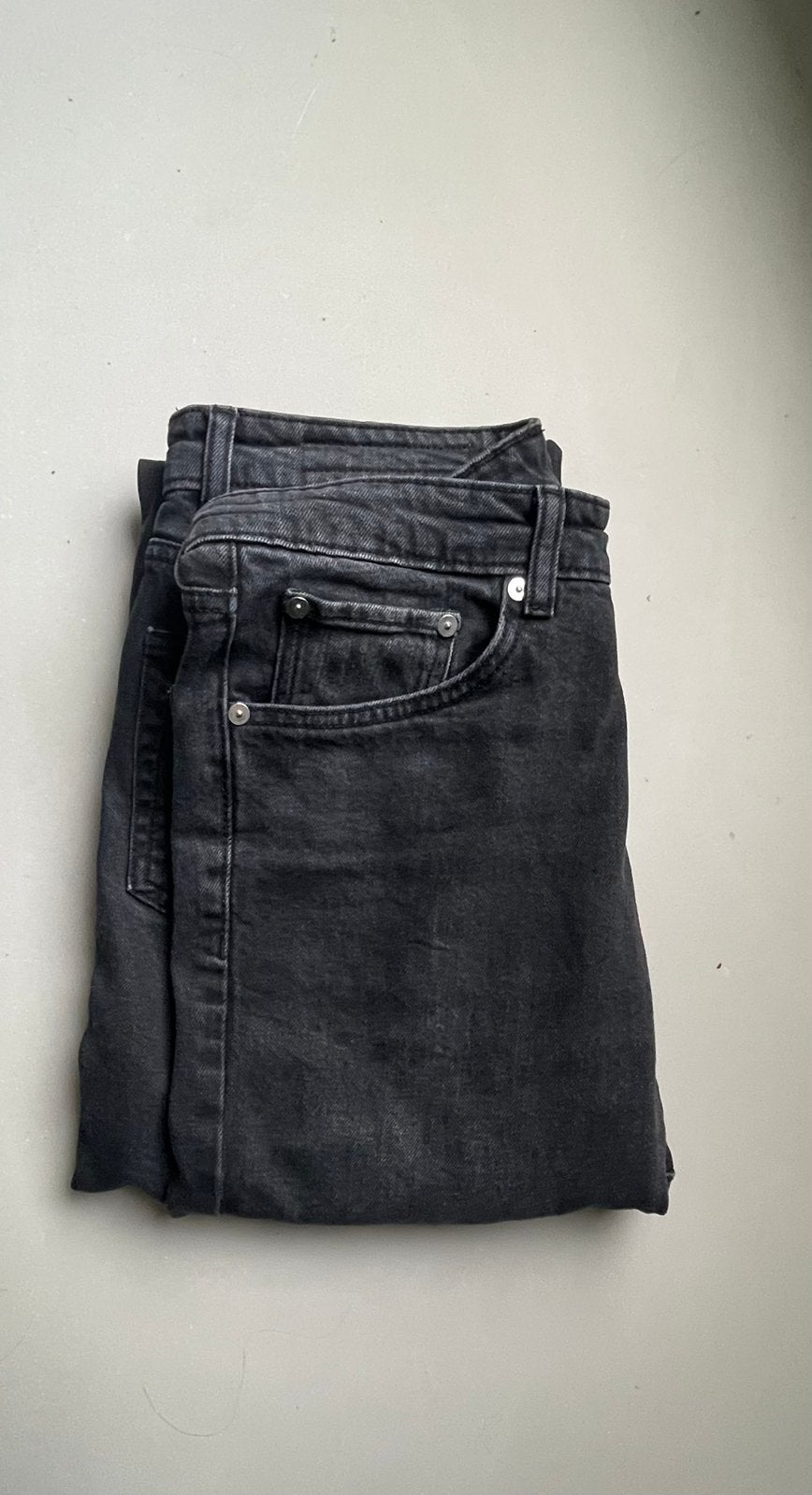 Zwarte flared broek, Kleding | Dames, Maat 38/40 (M), Verzenden, Zwart, Zo goed als nieuw