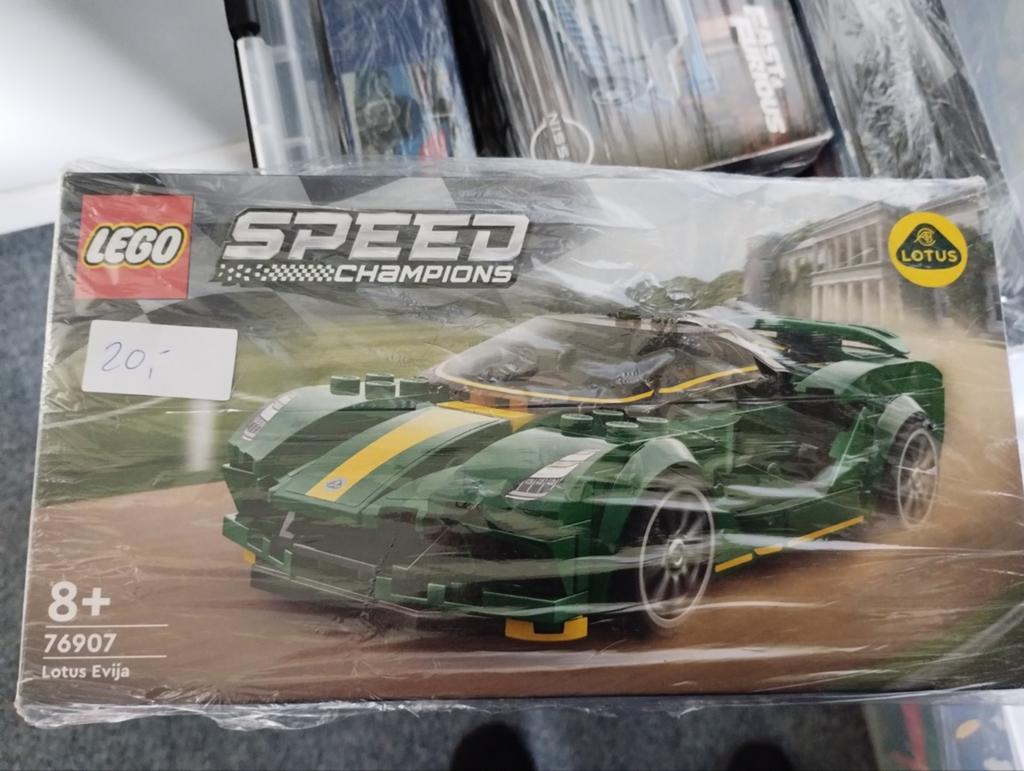 Lego Speed Champions 76907 Lotus Evija, Lego, Zo goed als nieuw, Complete set, Speed Champions