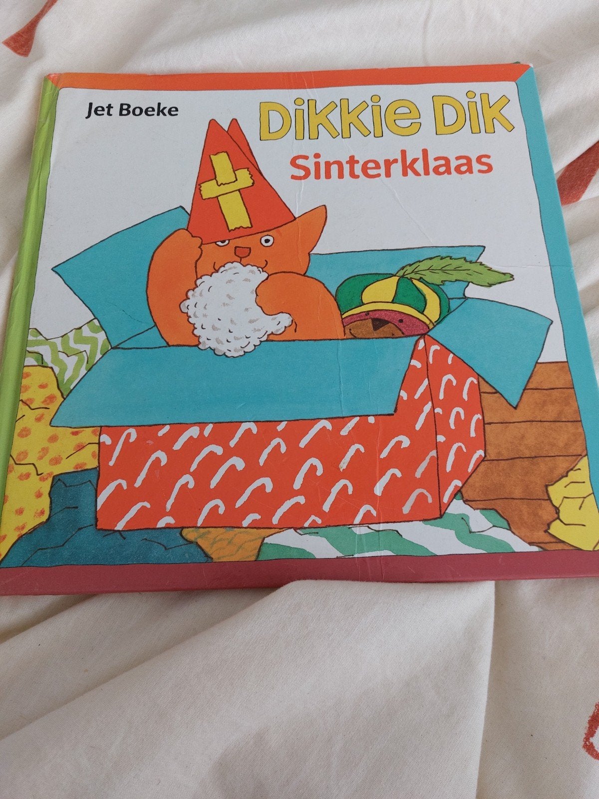 Dikkie Dik Kerstmis en Sinterklaas - Jet Boeke, Gelezen, Jongen of Meisje, Ophalen of Verzenden, Voorleesboek