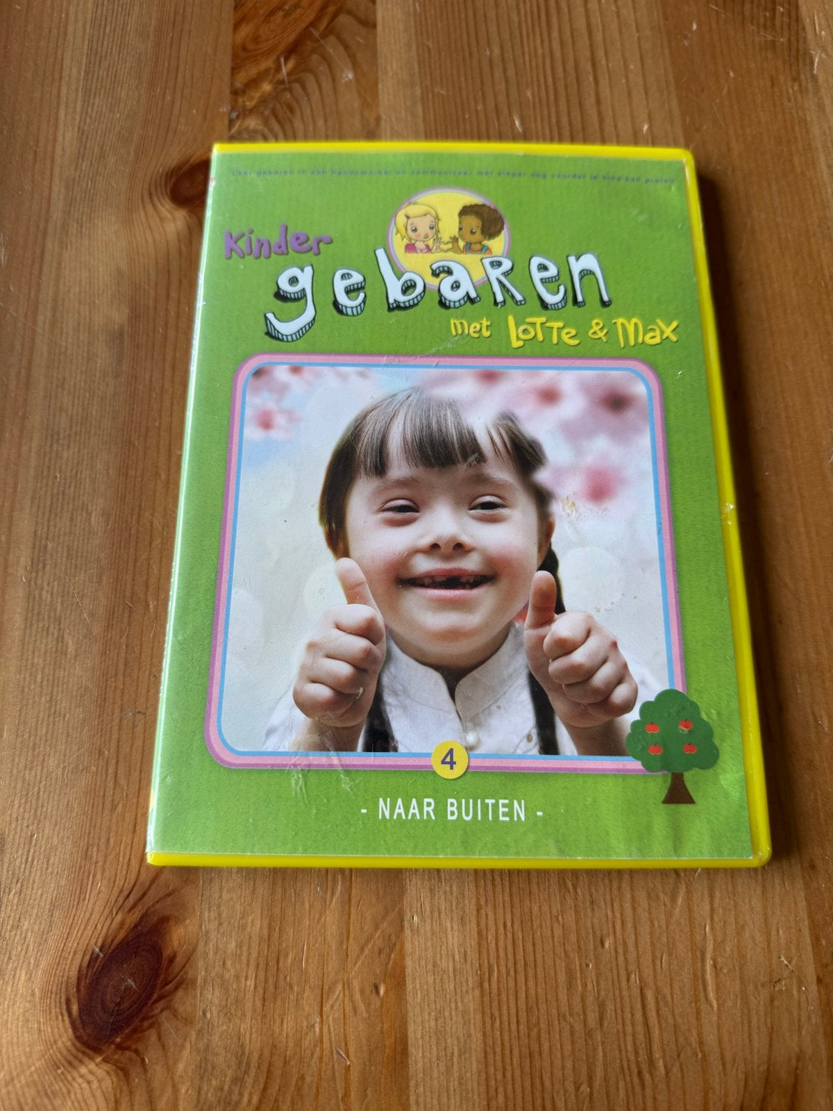 Kindergebaren met Lotte & Max - Naar Buiten DVD 4, Alle leeftijden, Verzenden, Gebruikt, Nederlands
