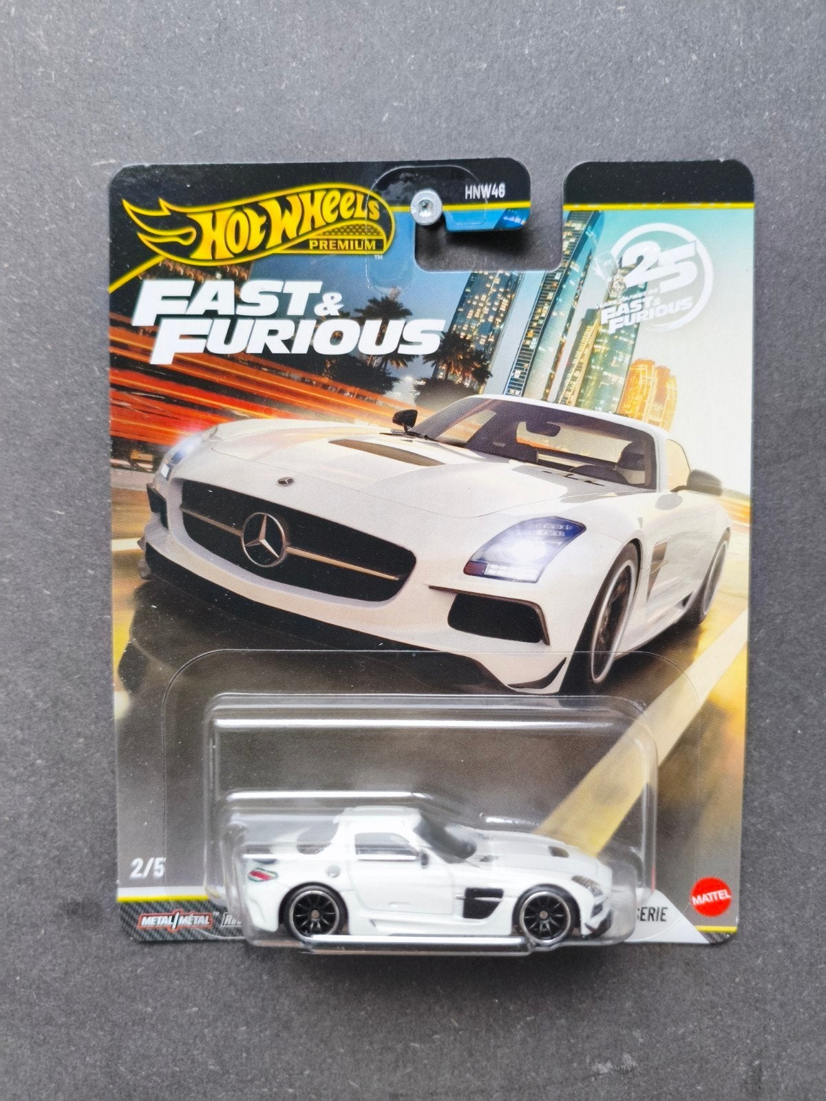Hot Wheels Mercedes-Benz SLS AMG Coupe Black Series, Ophalen of Verzenden, Nieuw, Auto