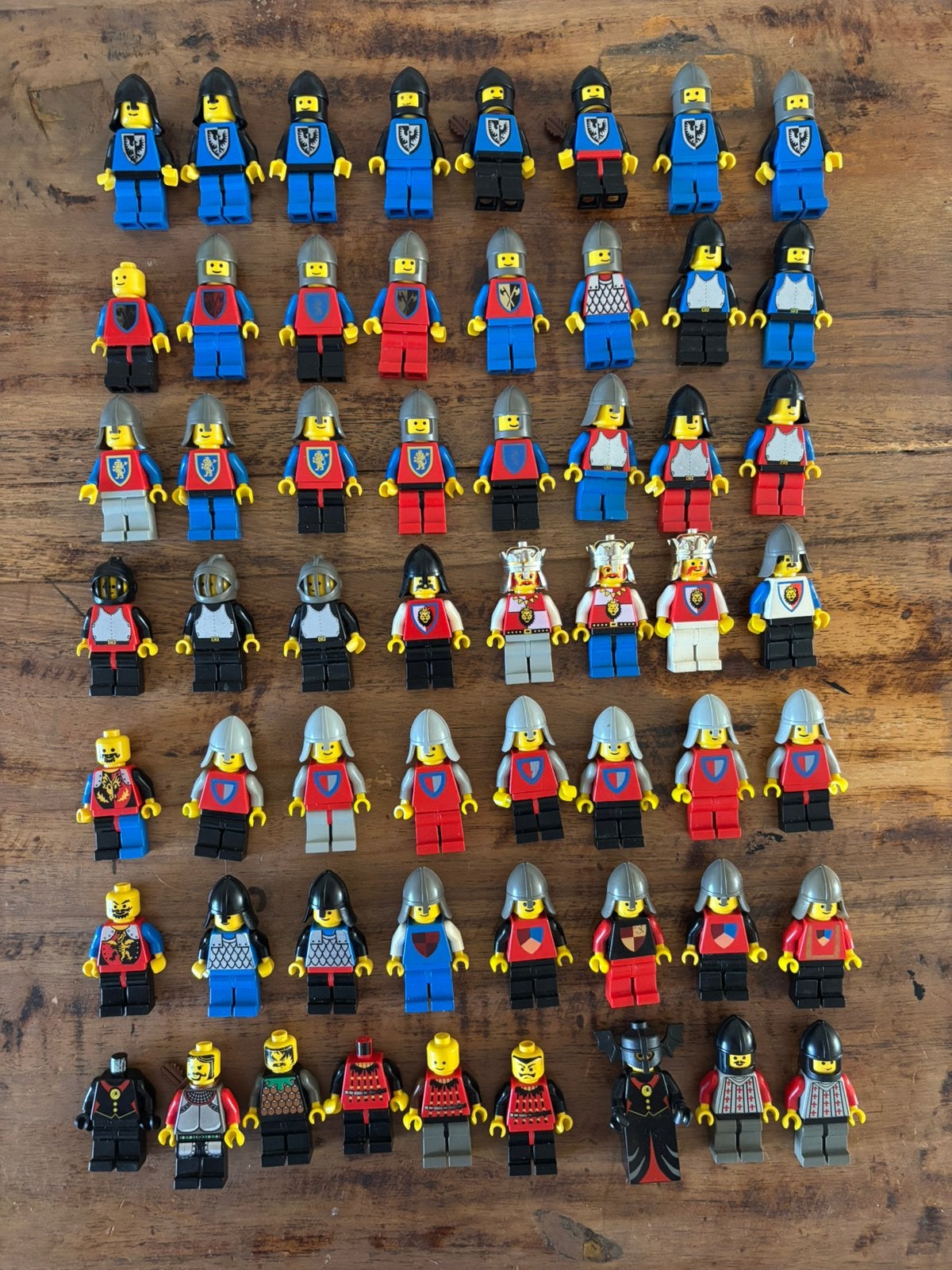 Lego minifiguren - Ridders, Kinderen en Baby's, Speelgoed | Duplo en Lego, Gebruikt, Lego, Ophalen of Verzenden, Minifiguur