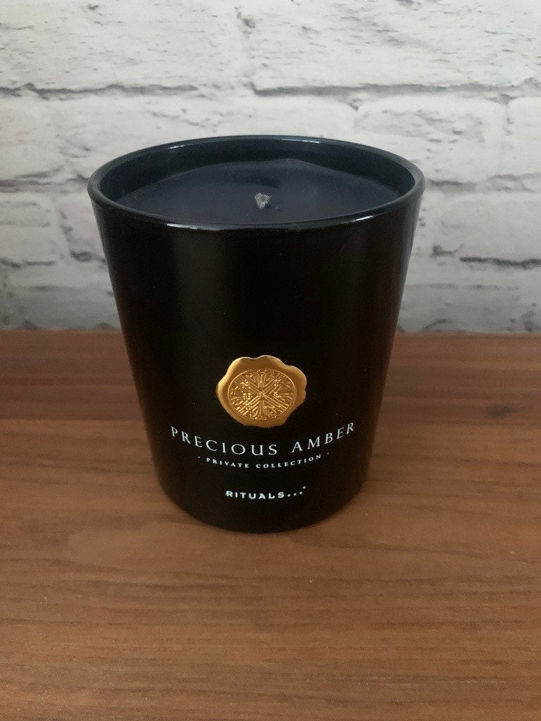 RITUALS precious amber geurkaars 360 gram NIEUW, Huis en Inrichting, Overige materialen, Zwart, Nieuw, Ophalen of Verzenden