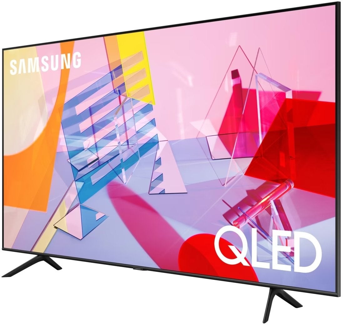 Samsung 55Q60T QLED 4K TV - Haarscherp Beeld en Hoog Contras, Ophalen, QLED, Zo goed als nieuw, Samsung
