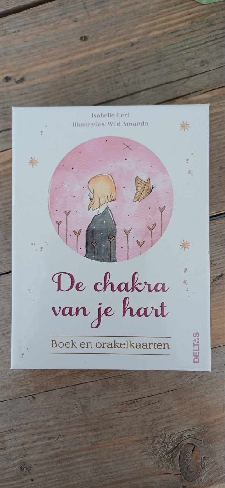 De chakra van je hart - Boek en orakelkaarten, Spiritualiteit algemeen, Isabelle Cerf, Nieuw, Ophalen of Verzenden