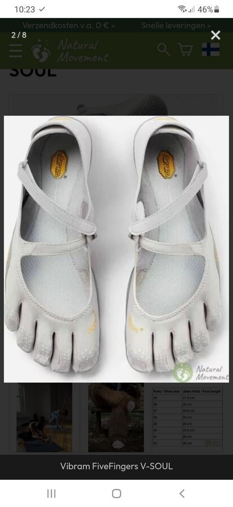Nieuwe Barefoot  Vibram five fingers v soul grijs 40, Ophalen of Verzenden, Nieuw, Schoenen