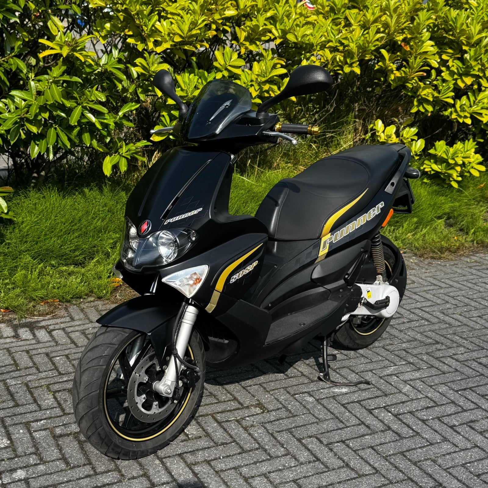 Gilera Runner RST Black Soul 2015, Ophalen, Maximaal 45 km/u, 49 cc, Zo goed als nieuw
