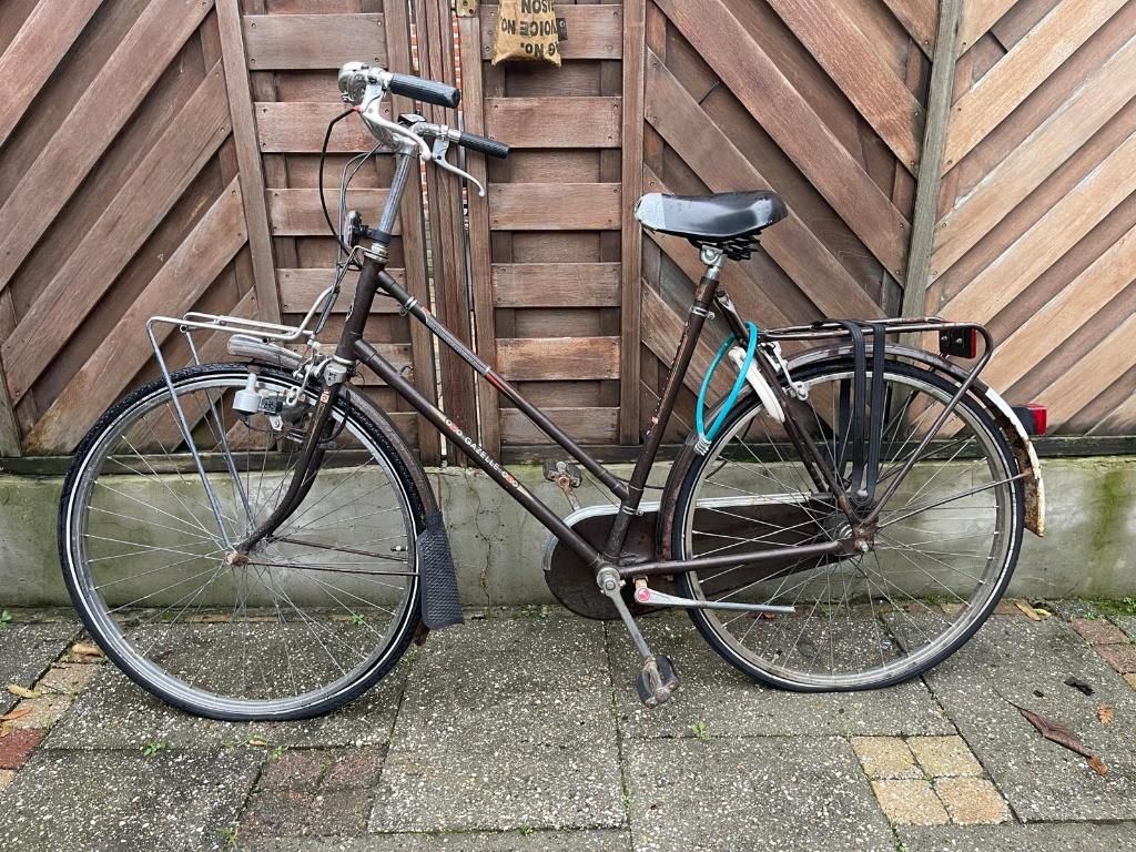 Retro Gazelle, Ophalen, Minder dan 10 versnellingen, Gebruikt, Staal